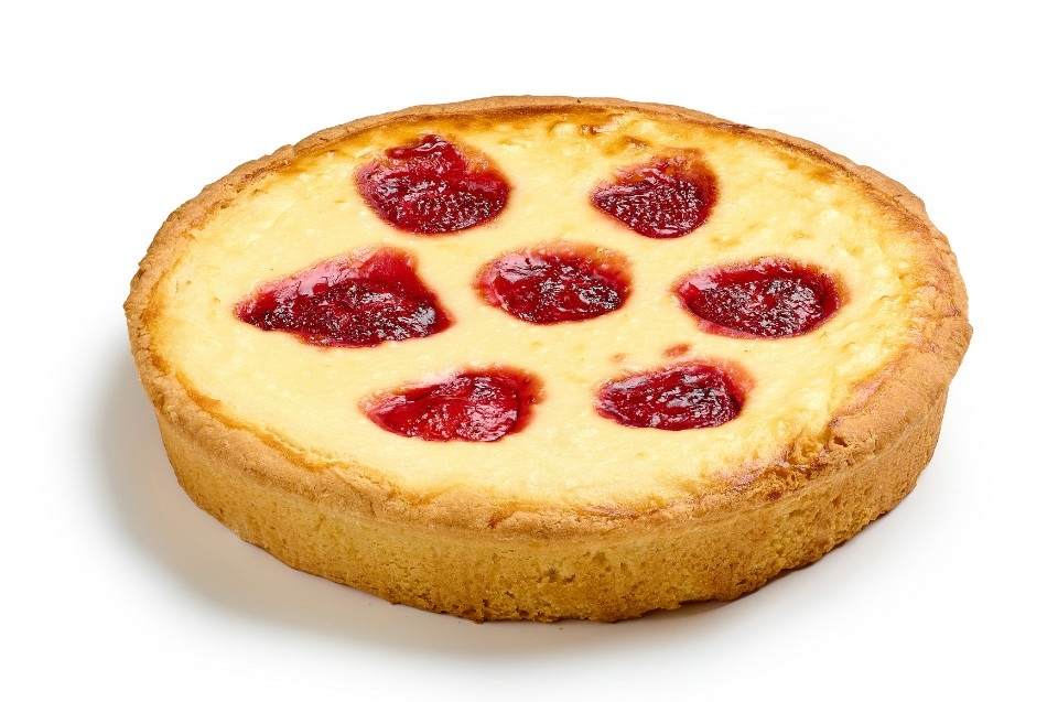 Королевский творожник с клубникой