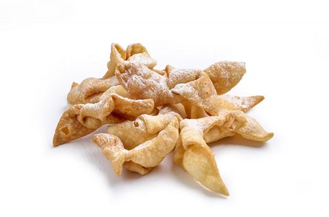 Хворост с сахарной пудрой