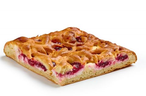 Вишневый творожник 