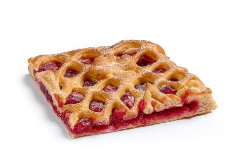  Пирог Летний с вишней и яблоком